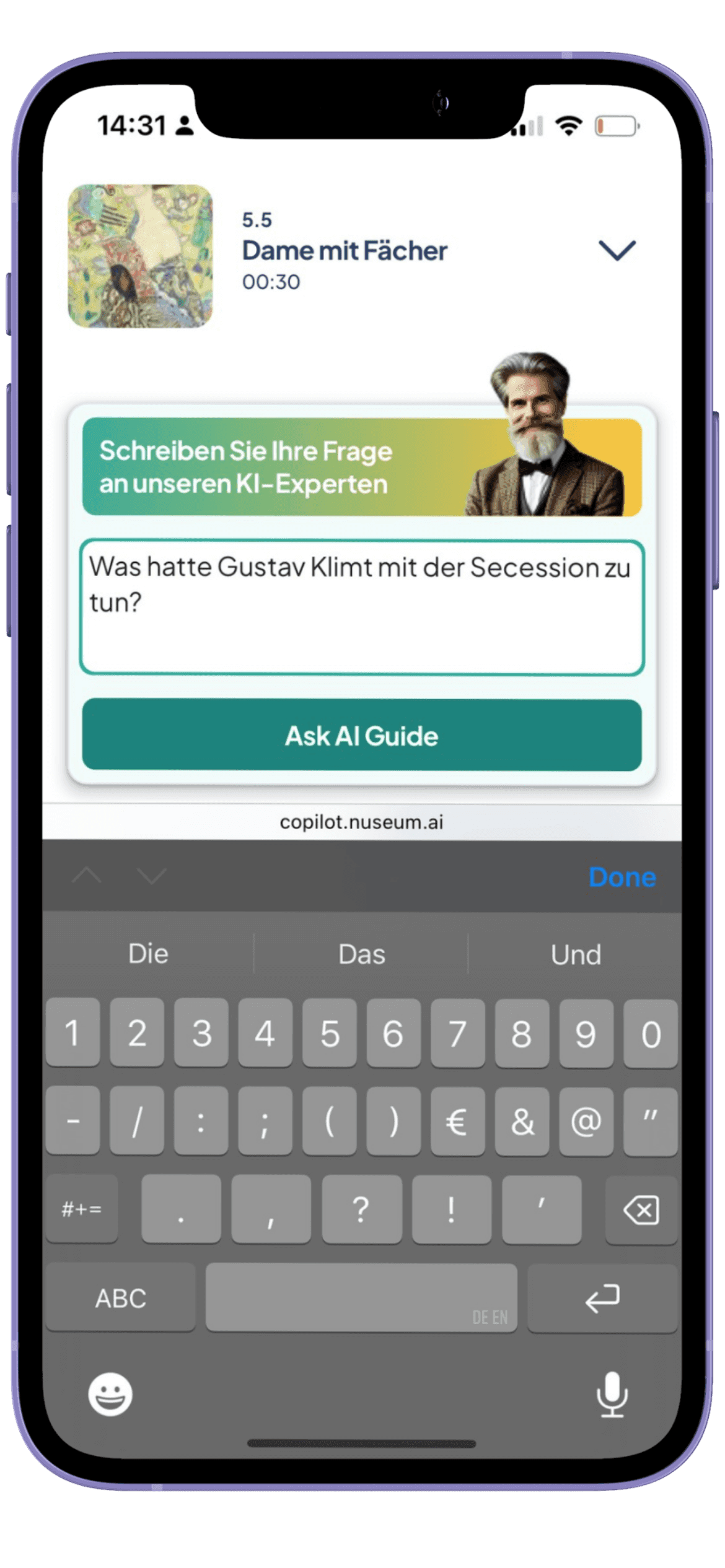 Copilot — poser des questions ouvertes