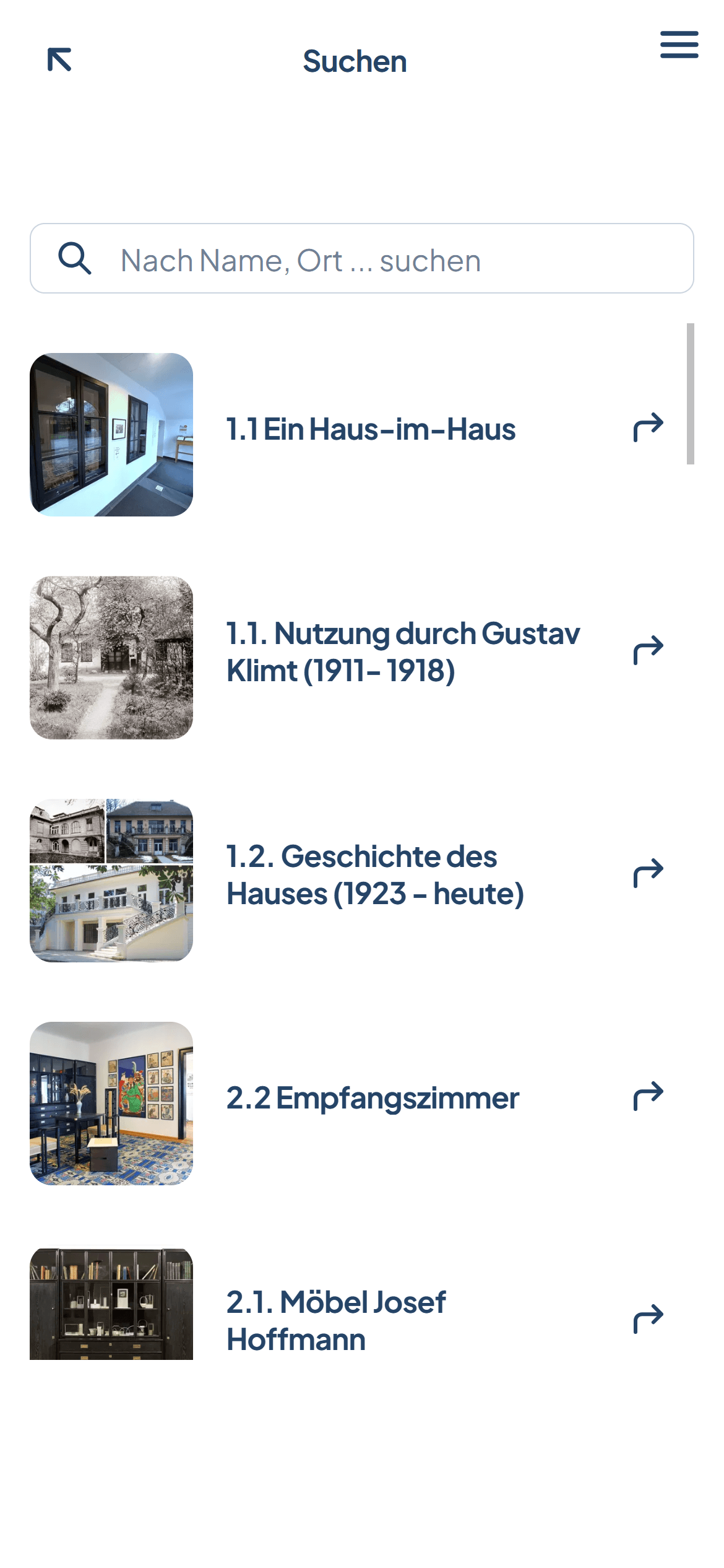 Copilot: Klimt Villa — chapter search / topics